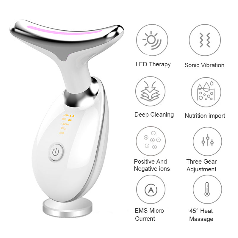 Neck Face Beauty EMS Facial Lifting Device