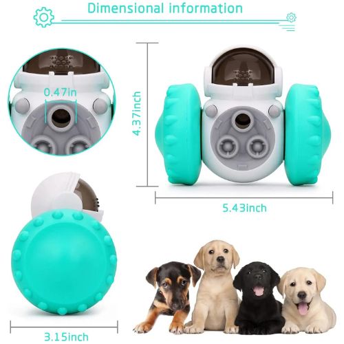 Pet Treat Dispenser Robot Toy