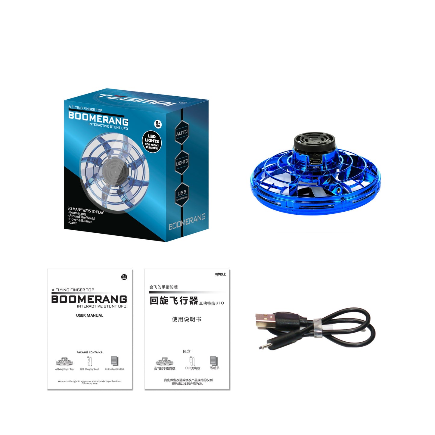 Rechargeable UFO Flying Drone