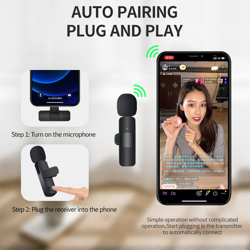 Plug-and-Play Wireless Microphone