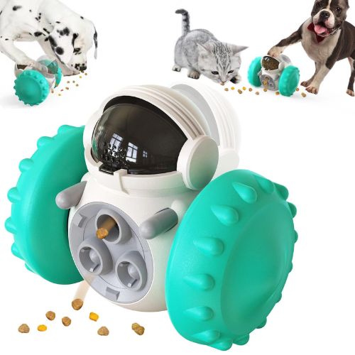Pet Treat Dispenser Robot Toy